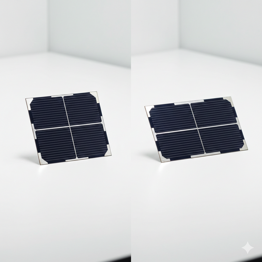 Flexible Film Triple-Junction GaAs Solar Cell – 50 × 50 mm High-Efficiency Flexible Gallium Arsenide Cell